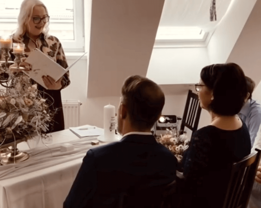 Manuela und Stefan erneuern Eheversprechen in Wien